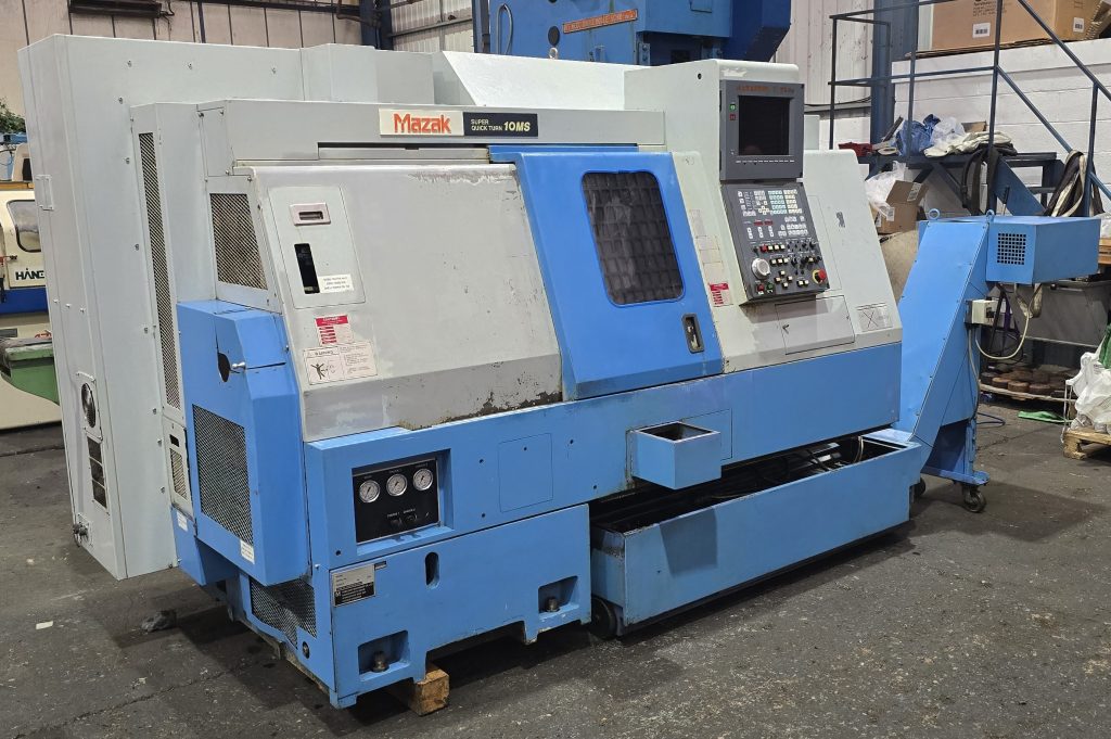 Mazak SUPER QUICK TURN 10 MS CNC Lathe (Used, 1996) — Japan