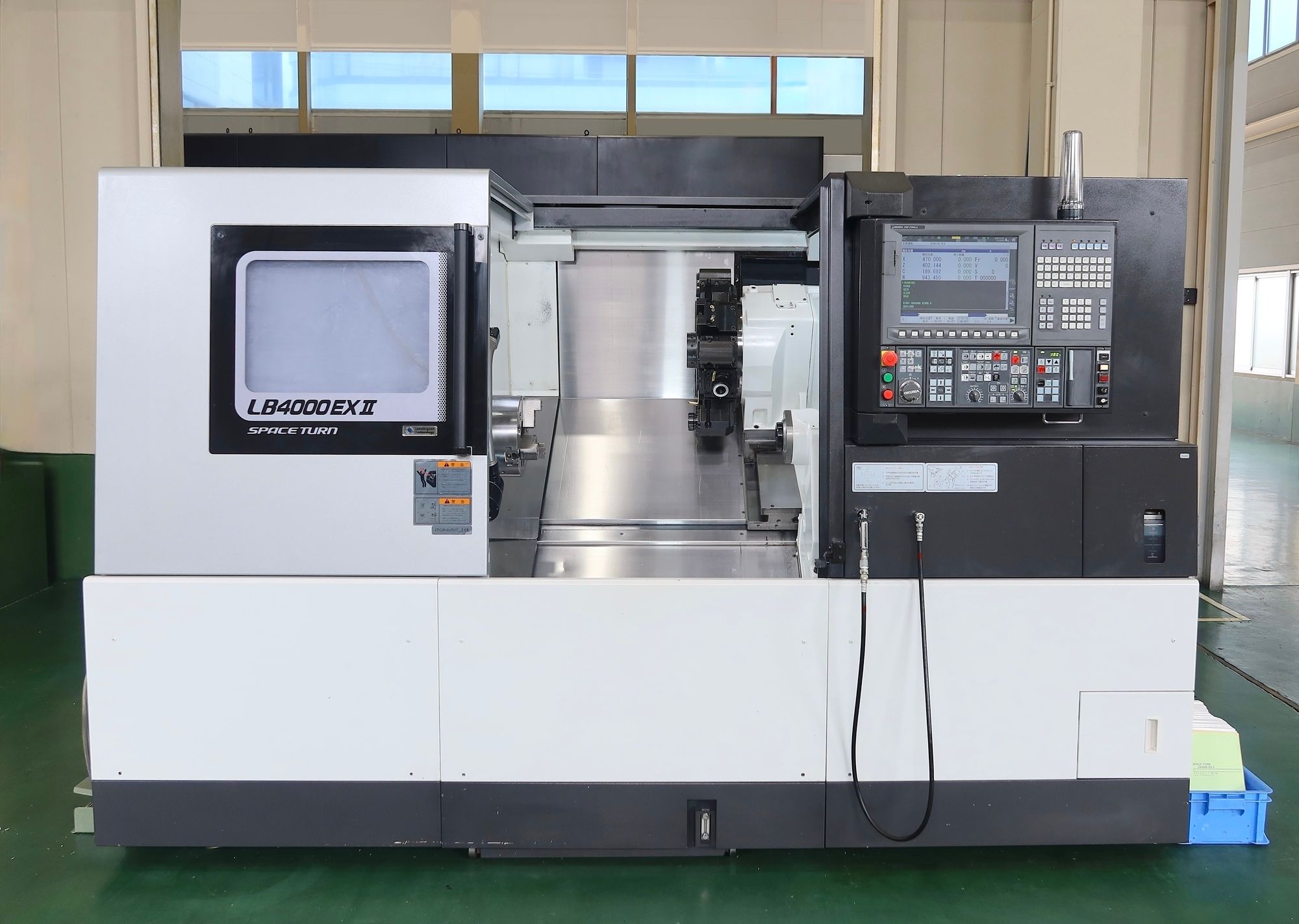 Okuma LB4000EXII(M)C750 CNC Lathe (Used, 2018) — Taiwan [f0d17c48